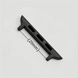 Apple Watch (38/40/SE/41/42mm) Strap Connector 20mm - Black