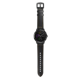 Smartwatch Leather Strap (20mm) Leather Strap - Black