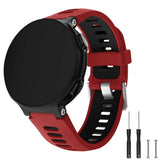 Universal Garmin Forerunner Interlaced Strap Red / Black