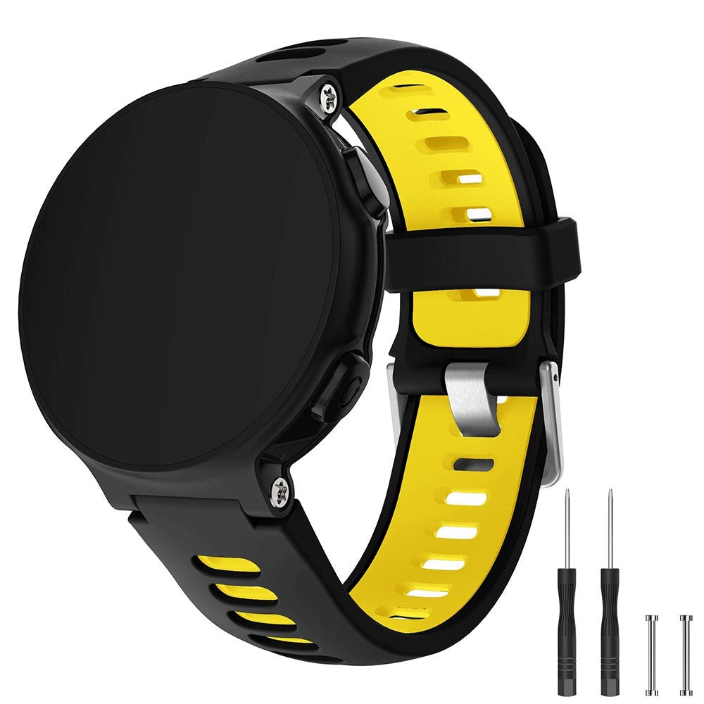 Universal Garmin Forerunner Interlaced Strap Black / Yellow