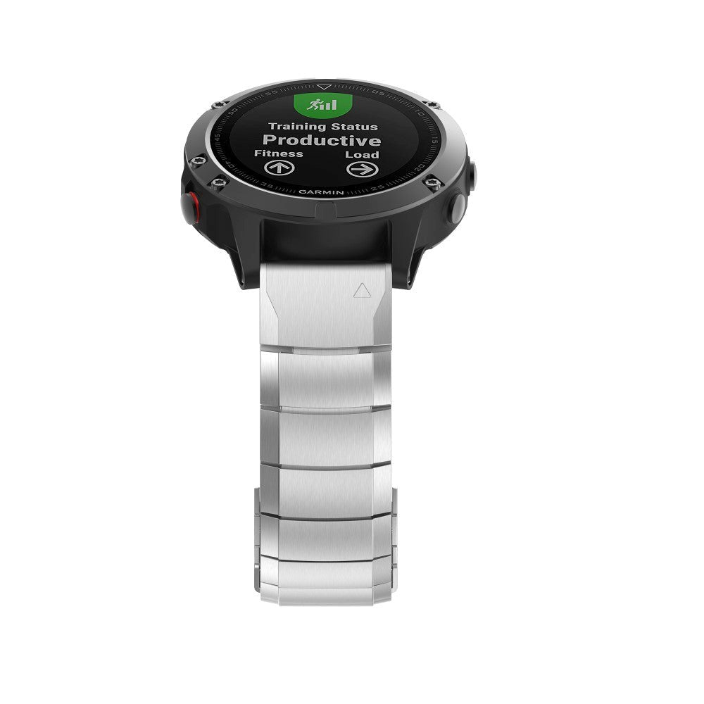 Universal Garmin 22mm QuickFit Stainless Steel - Silver