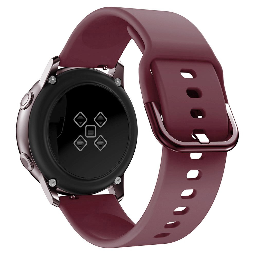 Smartwatch Silicone Strap (20mm) - Bordeaux