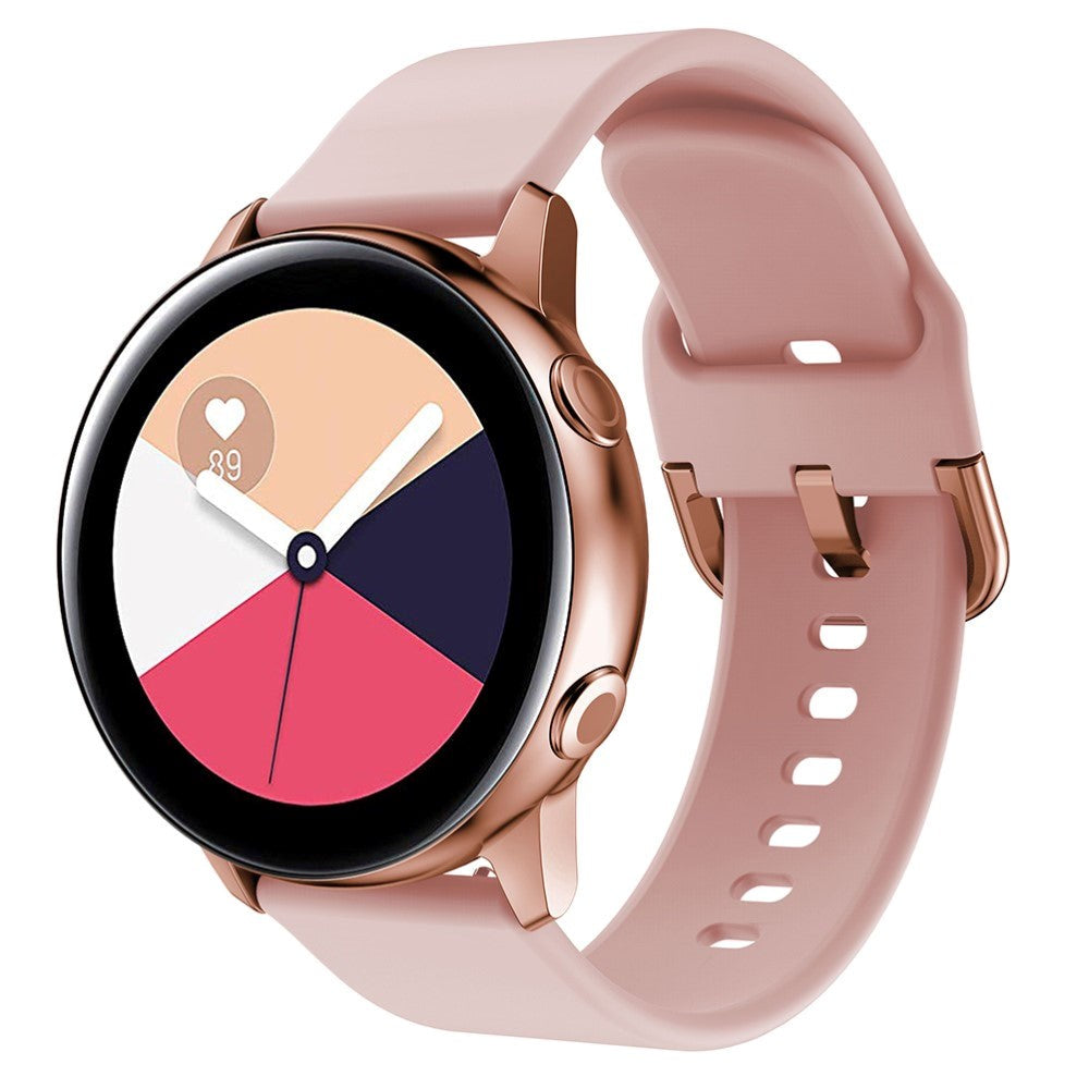 Smartwatch Silicone Strap (20mm) - Pink