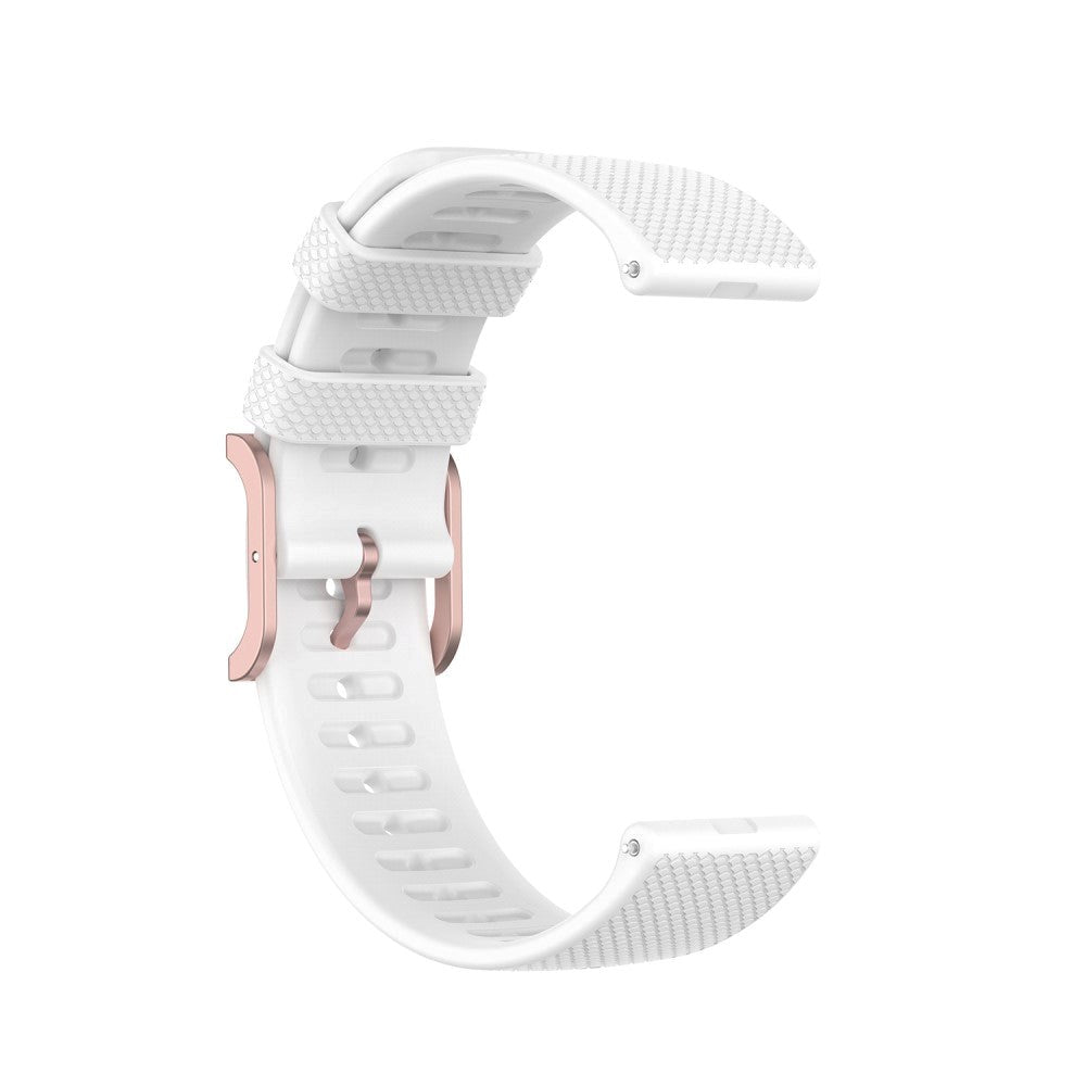 Smartwatch Silicone Strap (20mm) Chequered - White