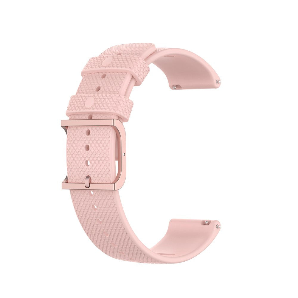 Smartwatch Silicone Strap (20mm) Dotted - Pink / Rose Gold