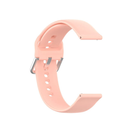 Smartwatch Buckle Silicone Strap (22mm) w. Buckle - Pink - Size L