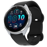 EIDERWOOD Universal Silicone Strap (18mm) – Black