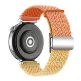 Universal 18mm EIDERWOOD Woven Watch Strap - Orange / Yellow