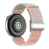 Universal 18mm EIDERWOOD Woven Watch Strap - Pink / Blue