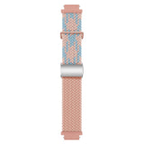 Universal 18mm EIDERWOOD Woven Watch Strap - Pink / Blue