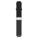 Universal 18mm EIDERWOOD Woven Watch Strap - Black / Blue