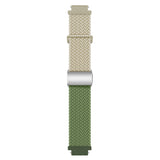 Universal 18mm EIDERWOOD Woven Watch Strap - Beige / Green