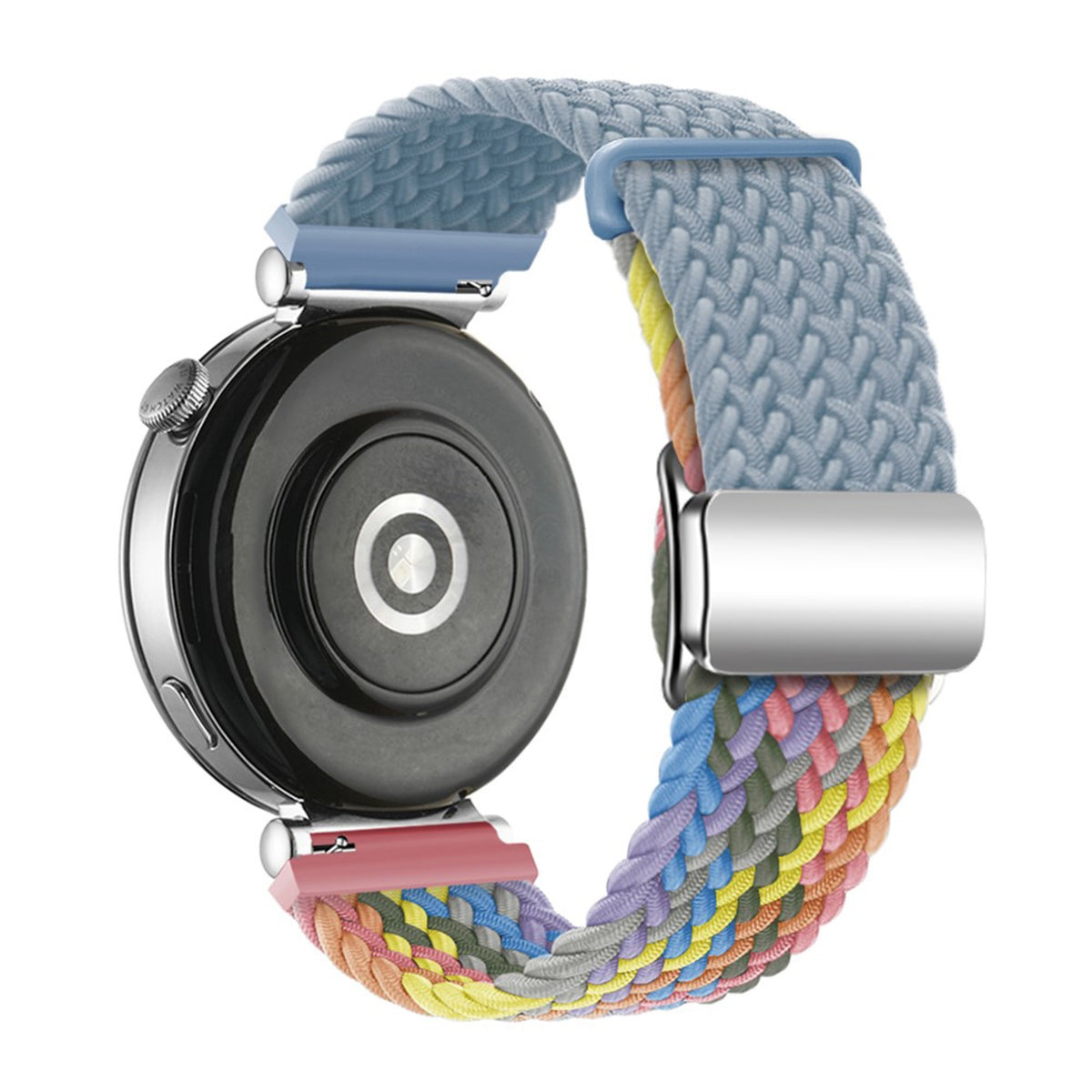 Universal 18mm EIDERWOOD Woven Watch Strap - Blue / Multi