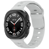 EIDERWOOD Samsung Galaxy Watch Ultra (47mm) Silicone Strap with Buckle - Light Grey