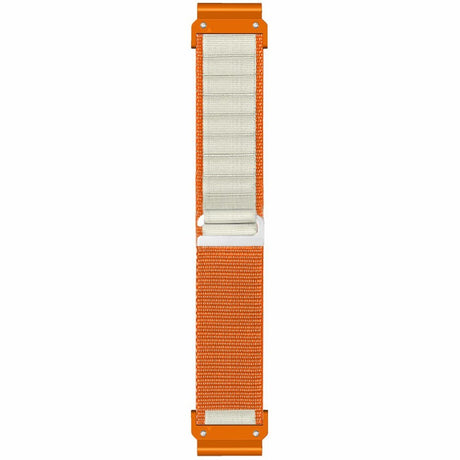 Universal Garmin 22mm QuickFit EIDERWOOD Nylon Strap - Orange / Beige