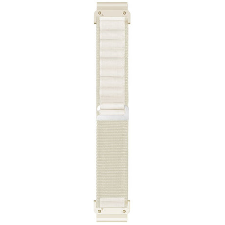 Universal Garmin 22mm QuickFit EIDERWOOD Nylon Strap - White