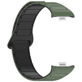 Xiaomi Smart Band 9 Pro / 8 Pro Two-Tone Magnetic Flexible Plastic Strap - Green / Black