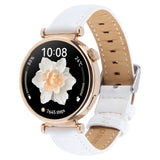 Garmin Lily 2 Active / Lily 2 EIDERWOOD Genuine Leather Strap - White