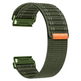 Universal Garmin 22mm QuickFit EIDERWOOD Nylon Loop Watch Strap - Green