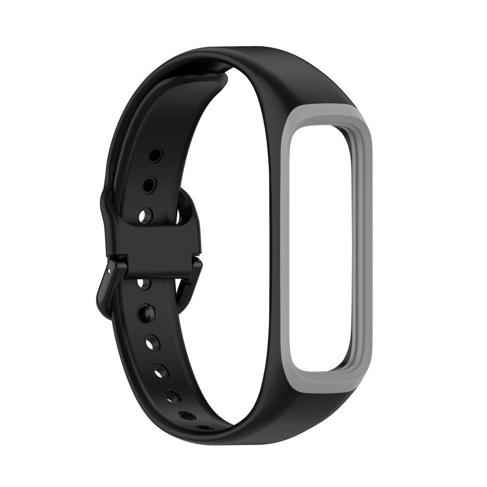 Samsung Galaxy Fit2 Silicone Strap - Black / Grey