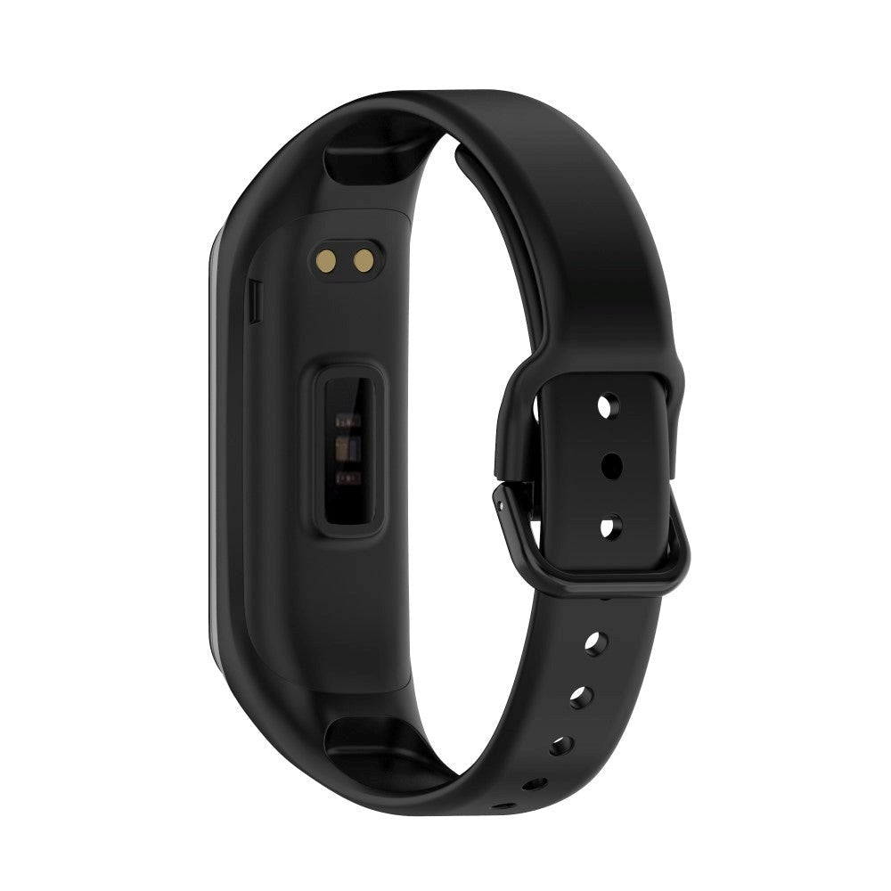 Samsung Galaxy Fit2 Silicone Strap - Black / Grey