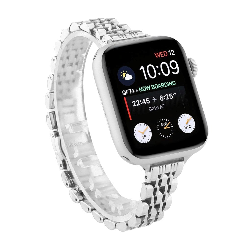 Apple Watch (38/40/SE/41/42mm) Stainless Steel Strap - Silver