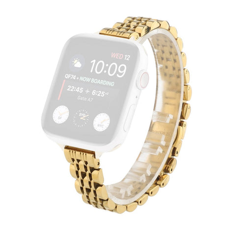 Apple Watch (38/40/SE/41/42mm) Stainless Steel Strap - Gold