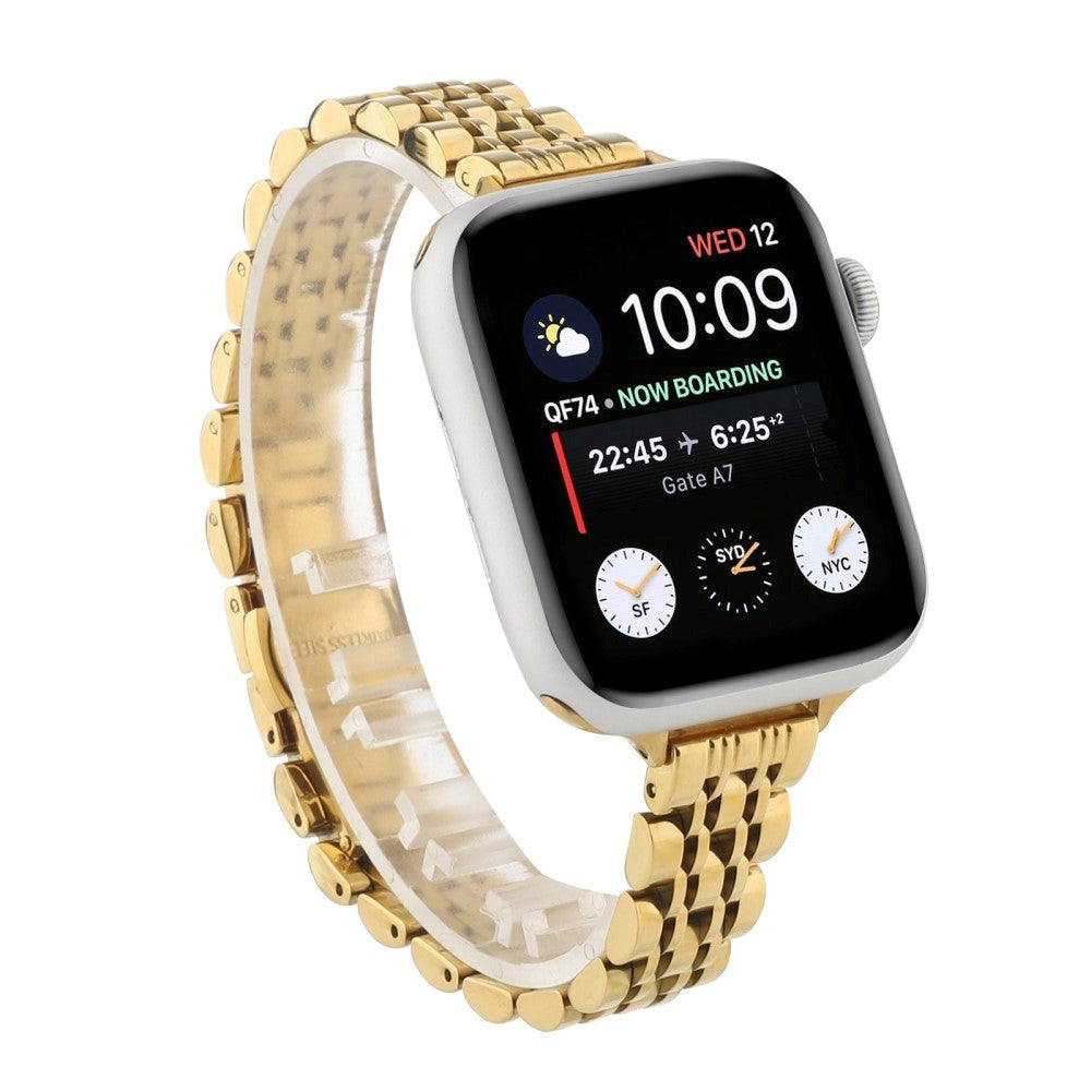 Apple Watch (38/40/SE/41/42mm) Stainless Steel Strap - Gold