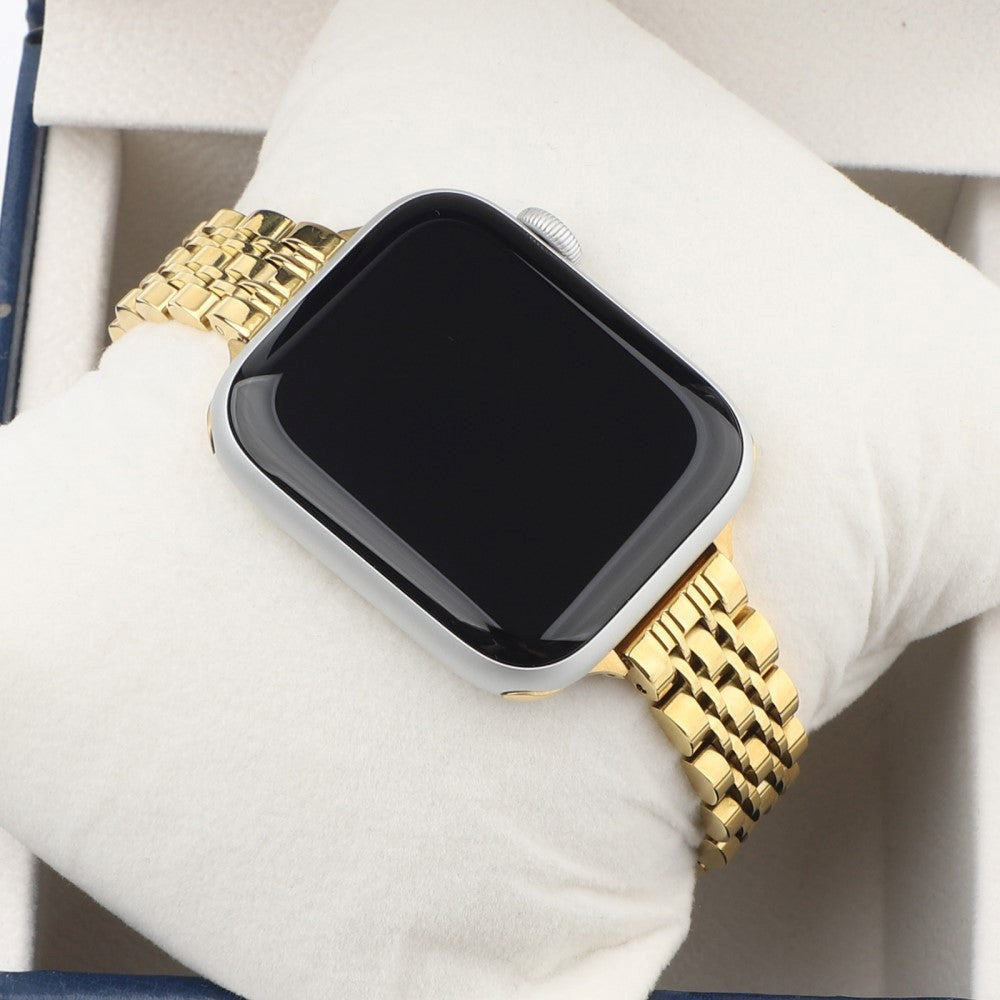 Apple Watch (38/40/SE/41/42mm) Stainless Steel Strap - Gold