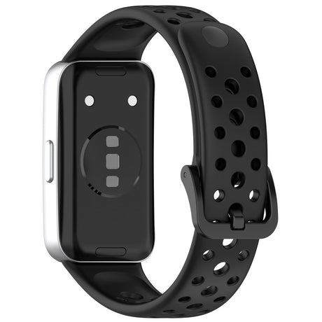Huawei Band 10 / 9 / 8 EIDERWOOD Silicone Strap – Black
