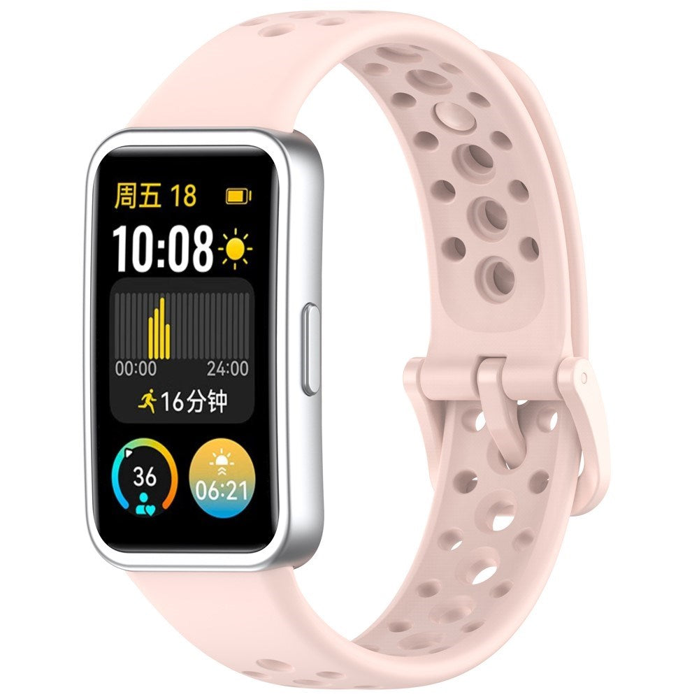 Huawei Band 10 / 9 / 8 EIDERWOOD Silicone Strap – Pink