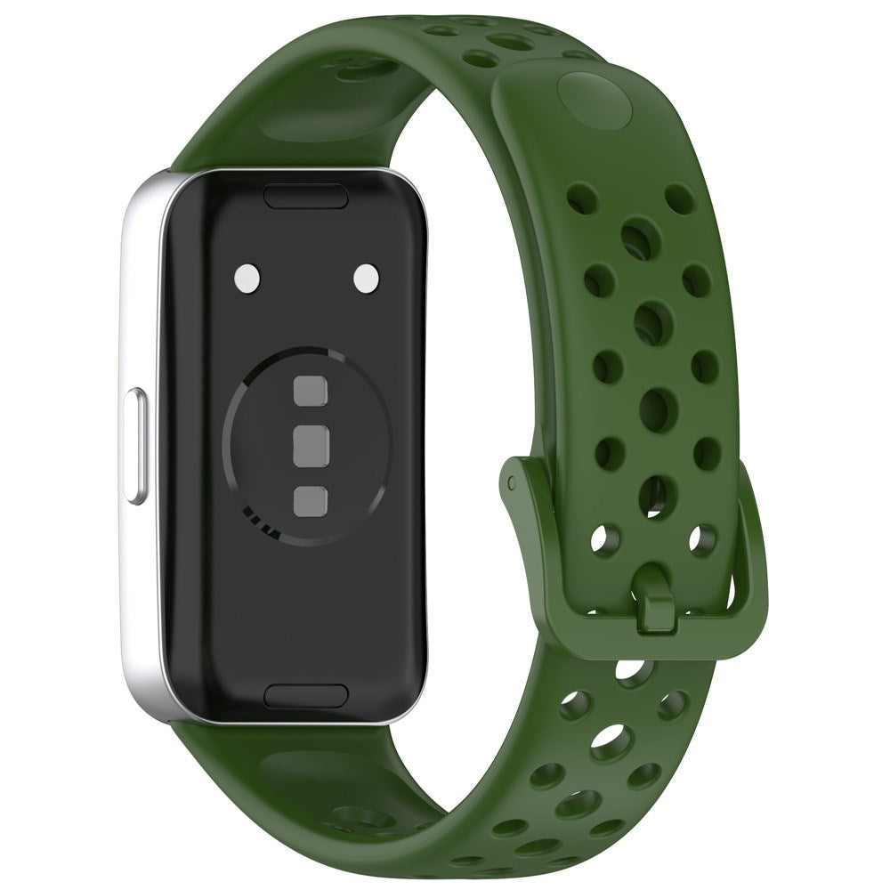 Huawei Band 10 / 9 / 8 EIDERWOOD Silicone Strap – Green