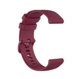 Smartwatch Universal Silicone Strap (18mm) - Wine Red