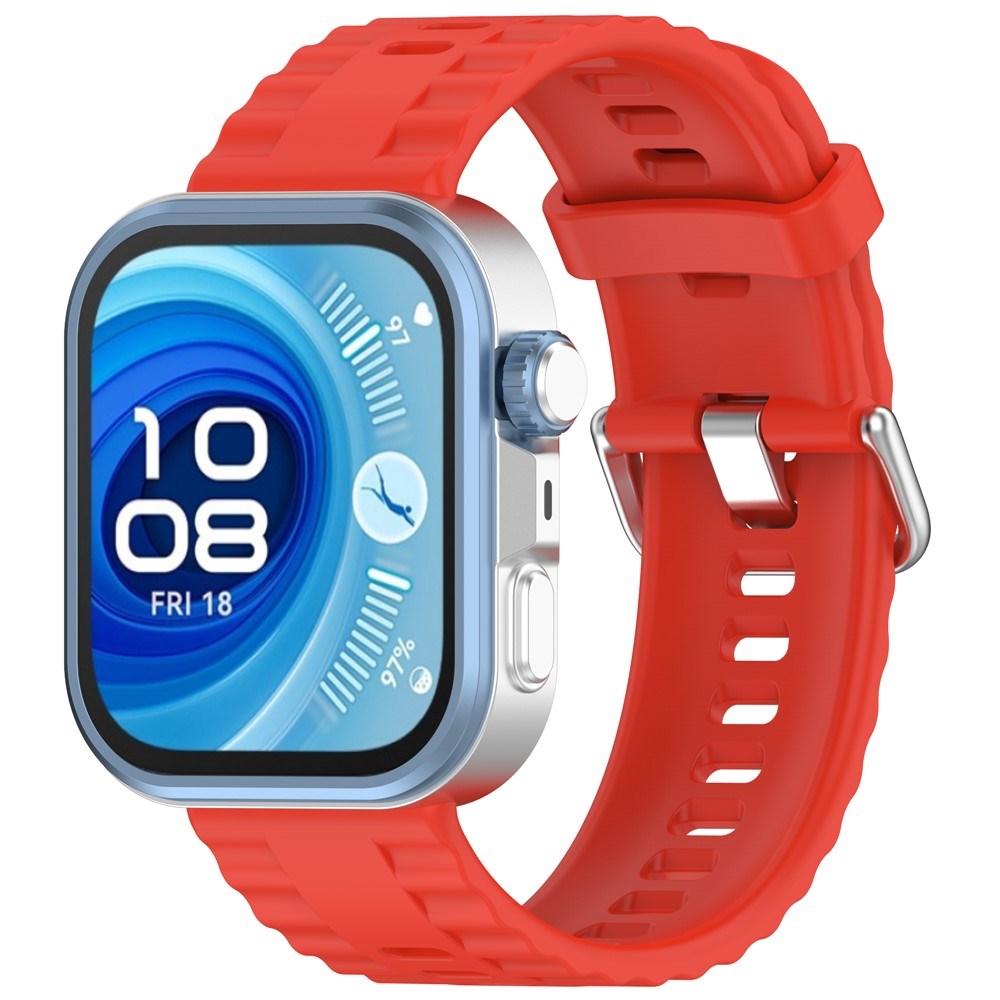 Huawei Watch Fit 4 Pro / 4 / 3 EIDERWOOD Silicone Strap - Red
