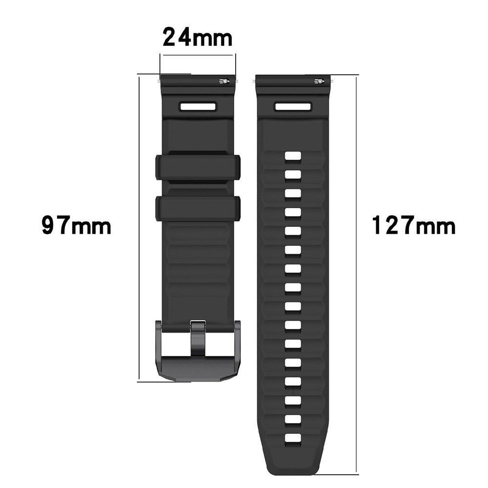 Garmin Venu X1 / Coros Nomad EIDERWOOD Silicone Watch Strap - Orange
