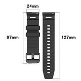 Garmin Venu X1 / Coros Nomad EIDERWOOD Silicone Watch Strap - Orange