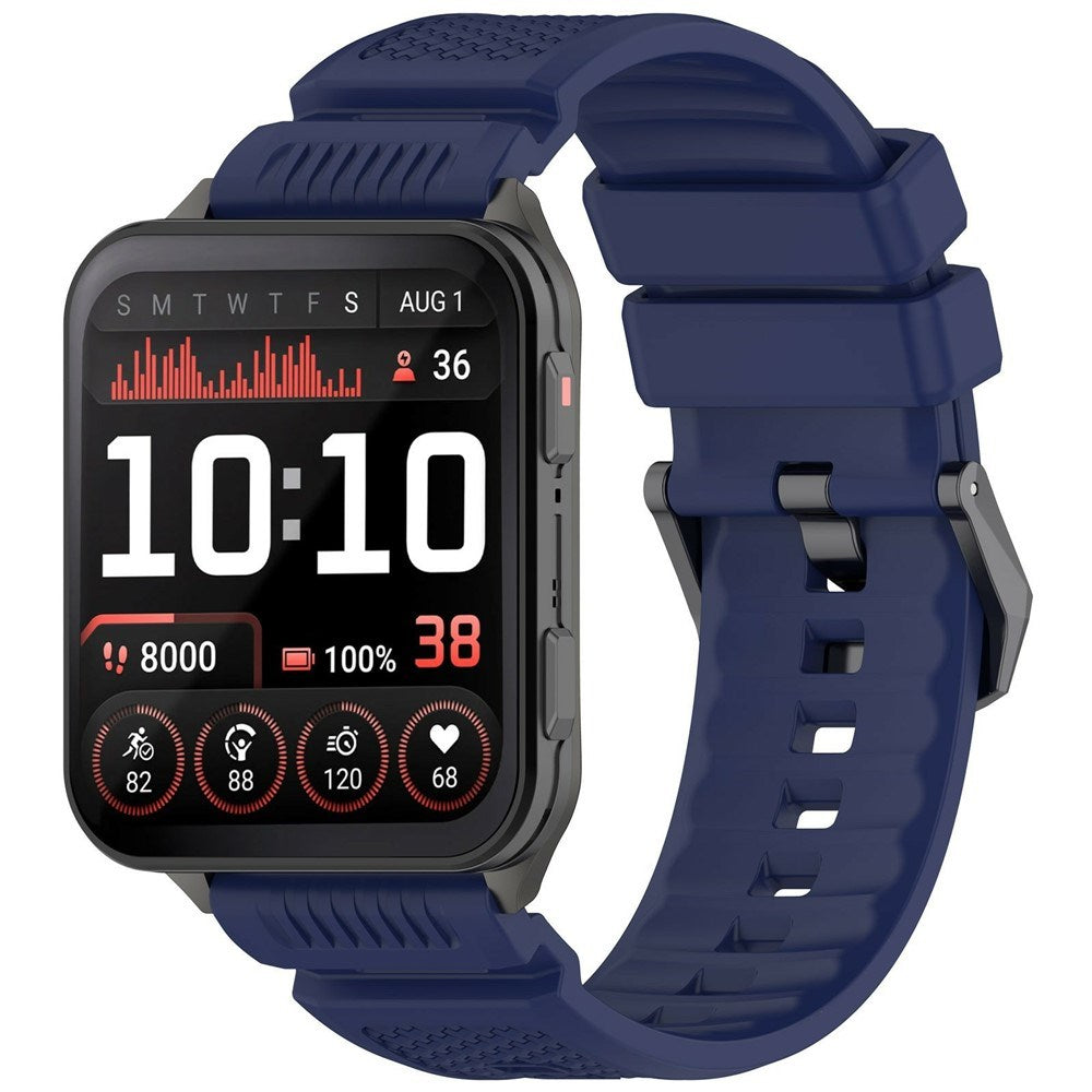 Garmin Venu X1 / Coros Nomad EIDERWOOD Silicone Watch Strap - Blue