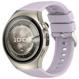 Huawei Watch 5 (42mm) EIDERWOOD Silicone Strap – Purple
