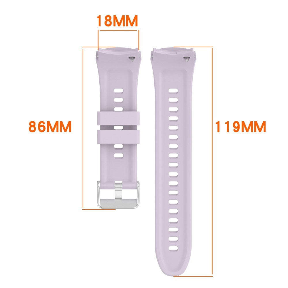 Huawei Watch 5 (42mm) EIDERWOOD Silicone Strap – Purple