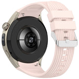 Huawei Watch 5 (42mm) EIDERWOOD Silicone Strap – Pink