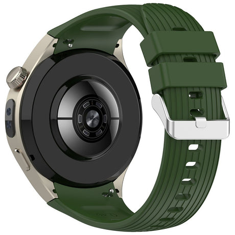 Huawei Watch 5 (46mm) EIDERWOOD Silicone Strap – Green