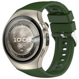 Huawei Watch 5 (46mm) EIDERWOOD Silicone Strap – Green