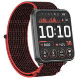 Garmin Venu X1 EIDERWOOD Nylon Strap - Red / Black