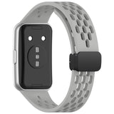 Huawei Band 11 / 11 Pro EIDERWOOD Perforated Silicone Strap - Grey