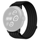 Google Pixel Watch 4 / 3 (45mm) EIDERWOOD Nylon Watch Strap - Black