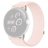 Google Pixel Watch 4 / 3 (45mm) EIDERWOOD Nylon Watch Strap - Pink