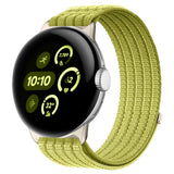 Google Pixel Watch 4 / 3 (45mm) EIDERWOOD Nylon Watch Strap - Green