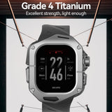 Apple Watch Ultra 4 / 3 / 2 / 1 (49mm) AULUMU Watch Strap w. Titanium - Black