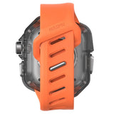 Apple Watch Ultra 4 / 3 / 2 / 1 (49mm) AULUMU Watch Strap w. Built-in Plastic Case - Orange