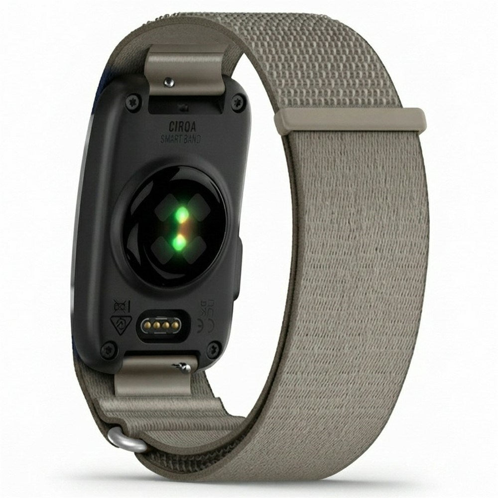 Garmin CIRQA Smart Band EIDERWOOD Nylon Strap - Size S-M - Grey